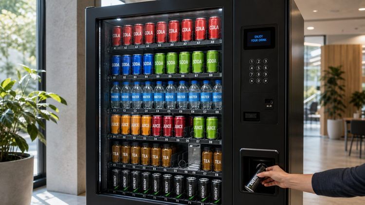 Was verkauft sich am besten im Getränkeautomat?