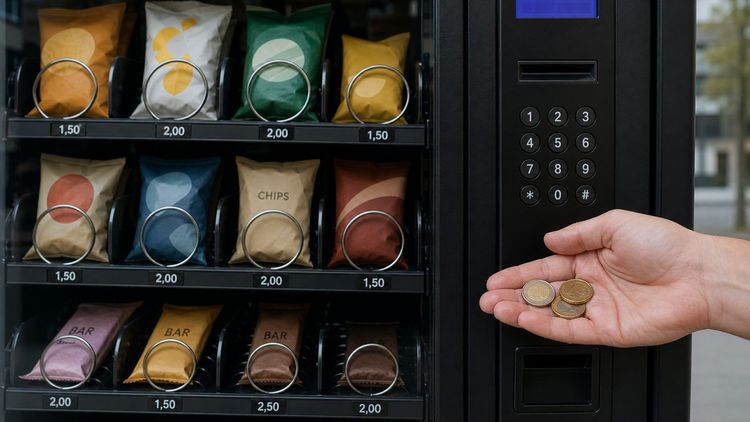 Snackautomat-Preise: Was kosten Produkte im Automaten?